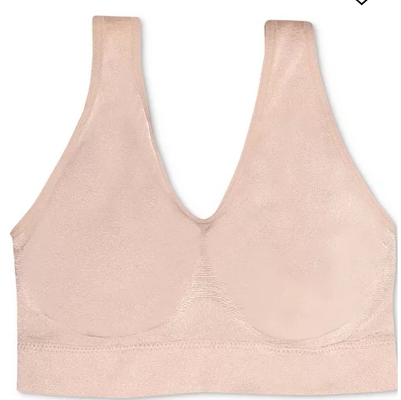 Wacoal B-Smooth® Wire Free Bralette with Scoop Neckline and Wireless Design - Picture 4 of 11